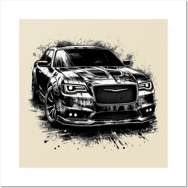 Chrysler 300 Wall Art by Vehicles-Art